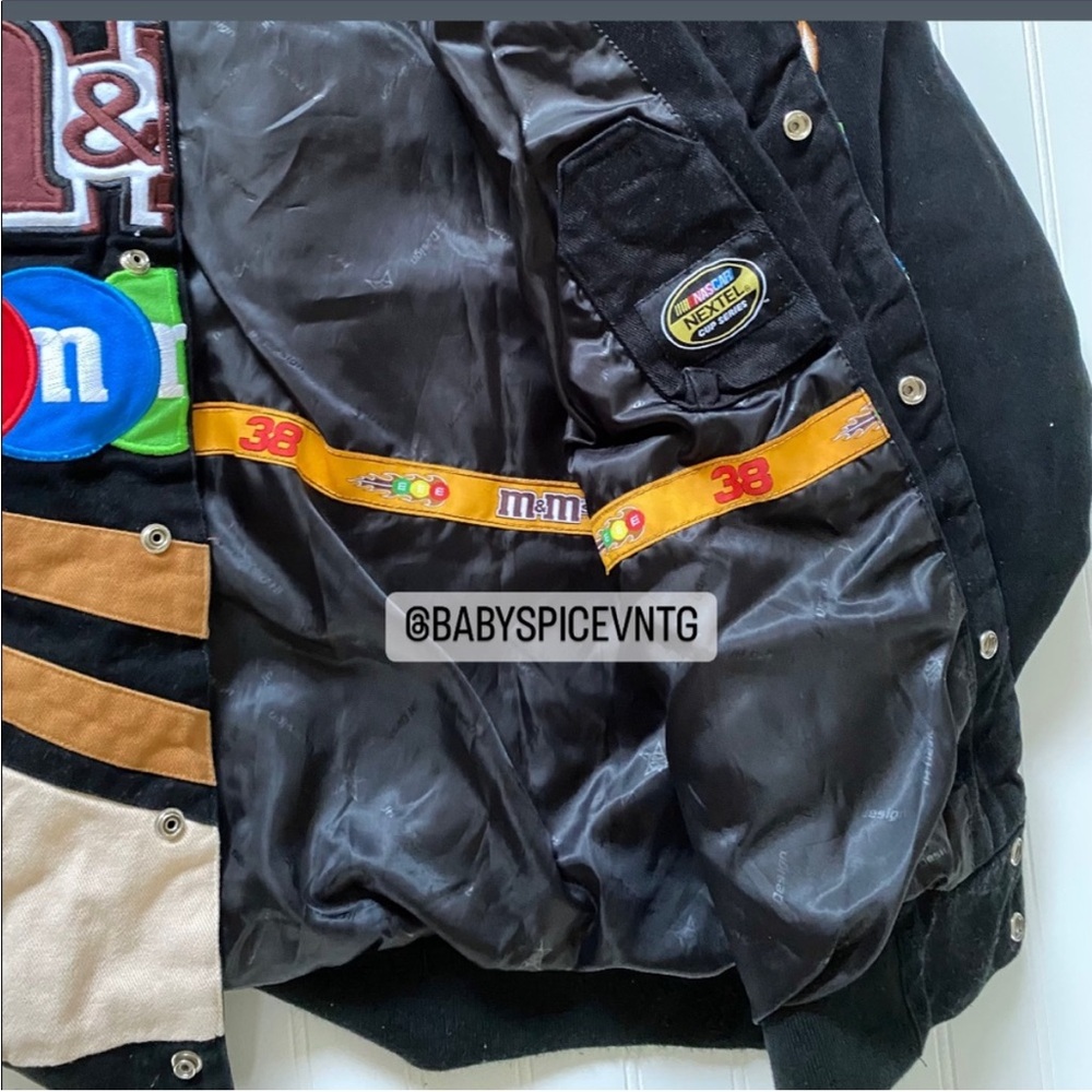 RARE 1:1 M&M Nascar Madison Beer Racing Jacket - Picture 9 of 13